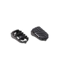 SW-Motech FRS.01.011.10401/B pedane Ion nere per Honda NX500 e CB500X.