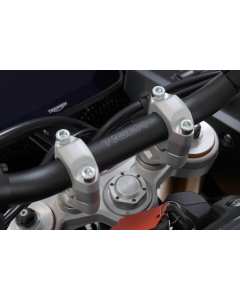 SW-Motech LEH.11.039.10600.20/S riser alza manubrio 20 mm Triumph Tiger 900 GT Pro.