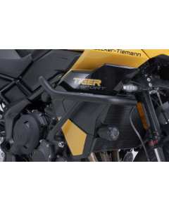 SW-Motech SBL.11.025.10000/B barre di protezione motore nere per Triumph Tiger 800 Sport dal 2024.