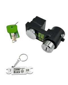 Teknoblock TKT27 antifurto blocca corona per Triumph Trident 800.