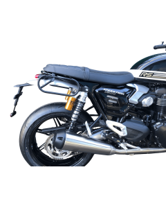 Coppia di telaietti laterali per la moto Triumph Speed Twin 1200 dal 2025 Bags & Bike.