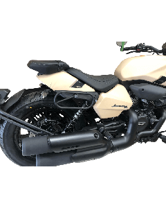 Telaietti porta borse laterali per Benelli Bobber 400.