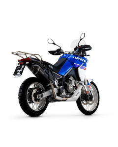 Arrow 72506SKN terminale Sonora in titanio Dark omologato per Aprilia Tuareg 660.