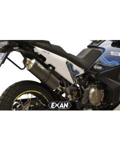 Exan XHV02-00-ORC terminale in carbonio OV-Rally per Husqvarna Norden 901.