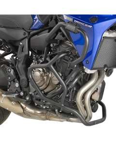 Yamaha Tracer 700 paramotore alto in acciaio nero tubolare Givi TNH2130