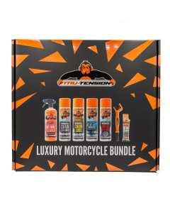 Tru-Tension M020 Luxury Motorcycle Bundle Kit di Pulizia e Protezione per Moto.