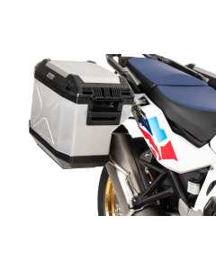Hepco & Bekcer 6519544 00 22-00-40 valigie Xplorer silver e telai per Honda CRF1100L Adventure Sports 2024.