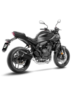 LeoVince 15631BK LV-14 R Black Edition slip-on per Yamaha MT-07 dal 2025.