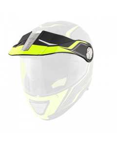 Givi Z2574LYBYR Frontino nero opaco/giallo, con placca silver, compatibile con HX.33 Canyon