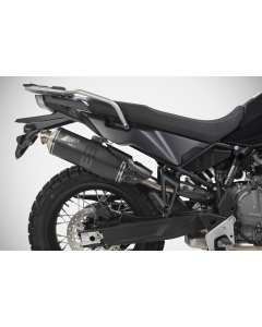 Zard ZCF002S10SSR-B Scarico Racing Slip-on per 800MT-X dal 2025.