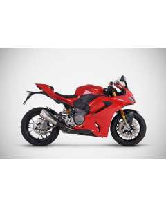 Zard ZDU033S10TTR scarico slip-on Racing per Ducati Panigale V2 dal 2025.