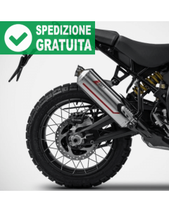 Zard ZDU132S10SSO terminale omologato euro 5 per Ducati DesertX 