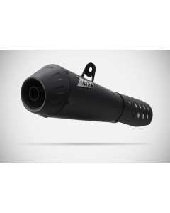 Zard ZRE016S10SSO-B scarico omologato nero per Royal Enfield Bear 650.