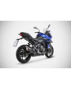 Zard ZTP110S10ASO Terminale di scarico omologato per Triumph Tiger Sport 800 dal 2025.