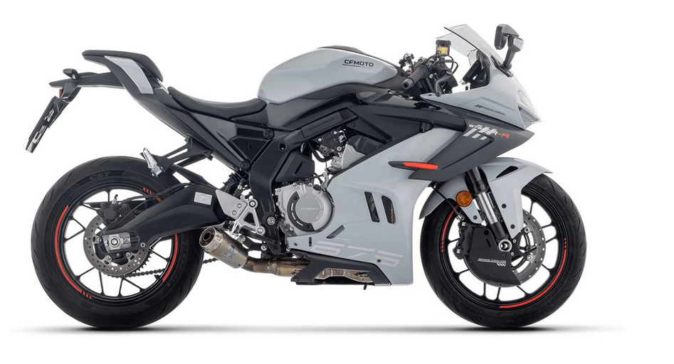 Arrow 71096PRI kit scarico completo CF Moto 675 SR-R. Scarico compelto Arrow Racing per la moto CFMoto 675 SR-R 2025.