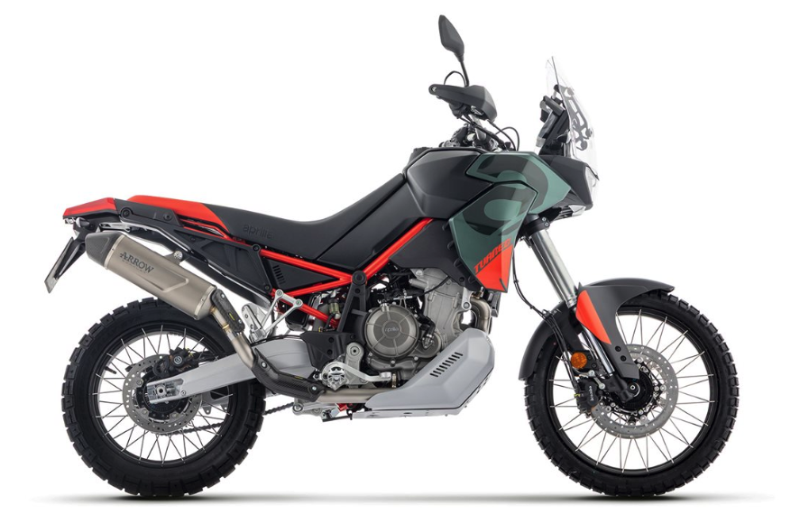 Arrow terminali e collettori per la moto Aprilia Tuareg 660 dal 2025. Aprilia tuareg 660 dal 2025 terminali e collettori Arrow.