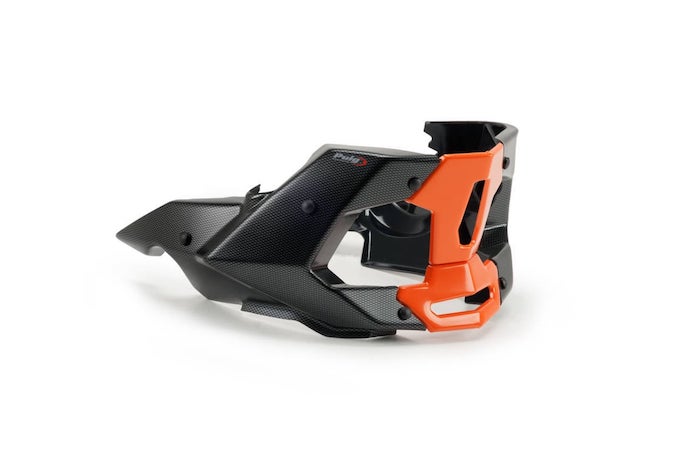 Spoiler motore KTM 890 Duke R 9669c Puig carbon look