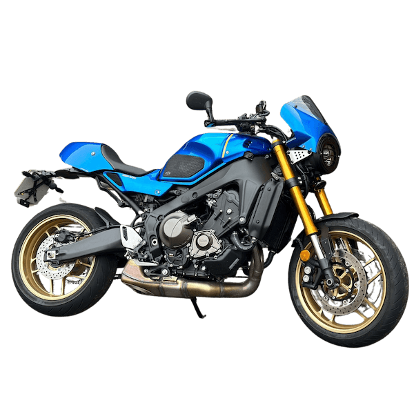 Coprisella Pyramid 12425DZ legend blue per la moto Yamaha XSR900 dal 2022.