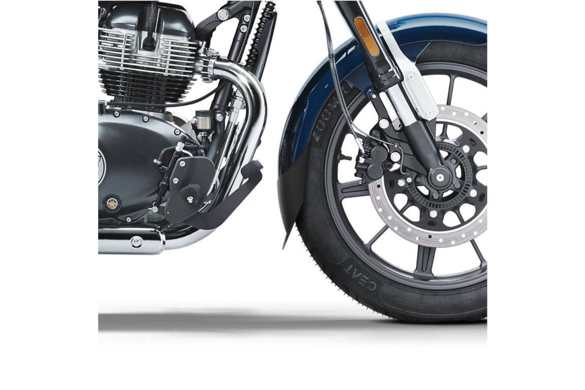 Estensione parafango anteriore per la moto Royal Enfield Super Meteor 650. Royal Enfield Super Meteor 650 estensione parafango anteriore Puig 21846N.