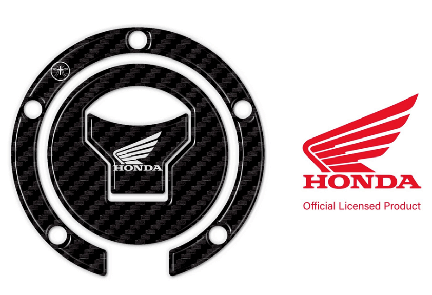 Labelbike 7438641578955 adesivo Honda carbon tappo serbatoio 5 viti.