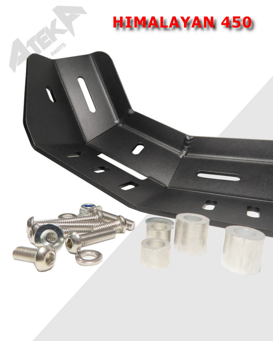 Piastra protezione motore Ateka REN-HIMA-CA1-B-450 Paracoppa Ateka REN-HIMA-CA1-B-450 per Royal Enfield Himalayan 450.