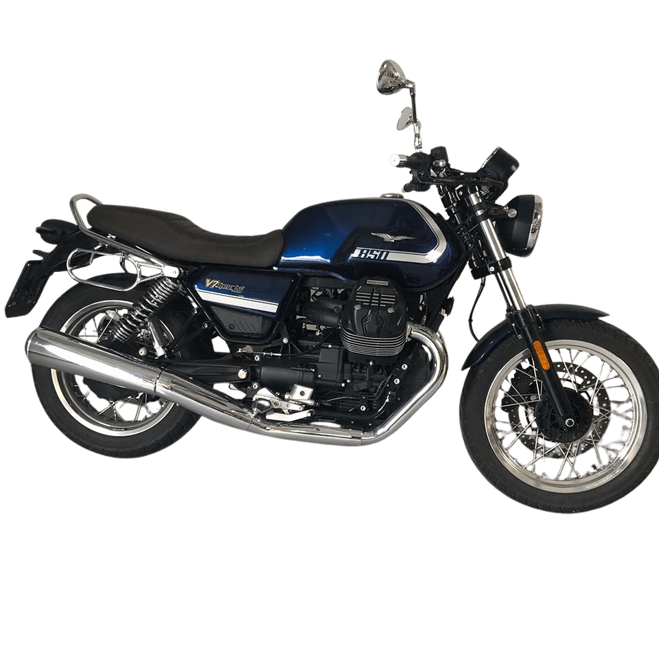 Moto Guzzi V7 Special telaietti borse laterali cromati. TLV7/01/C/S telaietti Bags & Bike Moto Guzzi V7 850 Special.