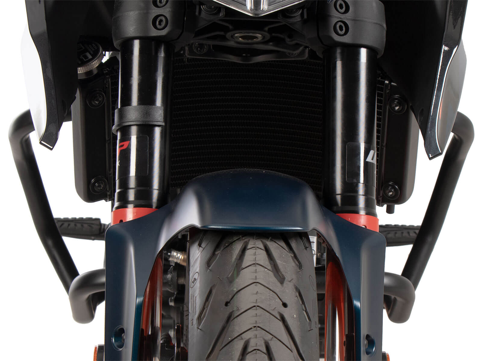 KTM 125 Duke dal 2024 coppia di barre paramotore Hepco 5017671 00 01. Hepco & Becker 5017671 00 01 barre paramotore nere per la moto KTM 125 Duke dal 2024.
