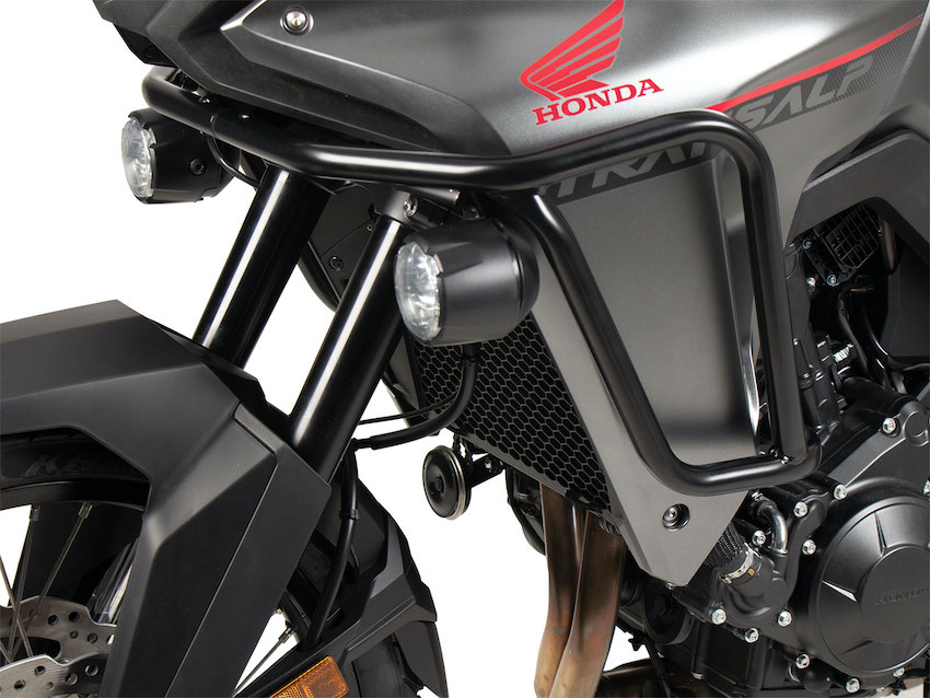 Barre protezione serbatoio Hepco 5019539 00 01 per Honda 750 Transalp dal 2023.