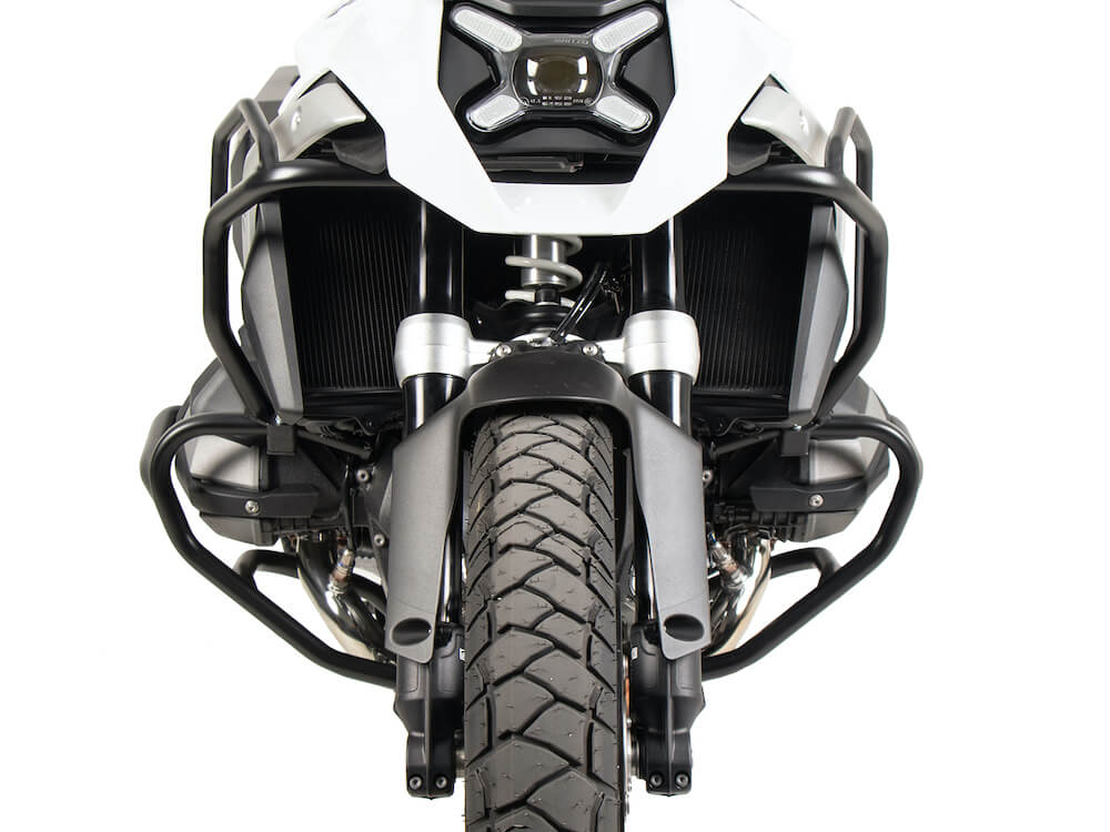 Paramotore alto per la moto bMW R 1300 GS nero.