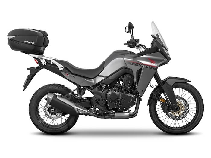 Bauletto Shad sulla moto Honda XL750 Transalp dal 2023.
