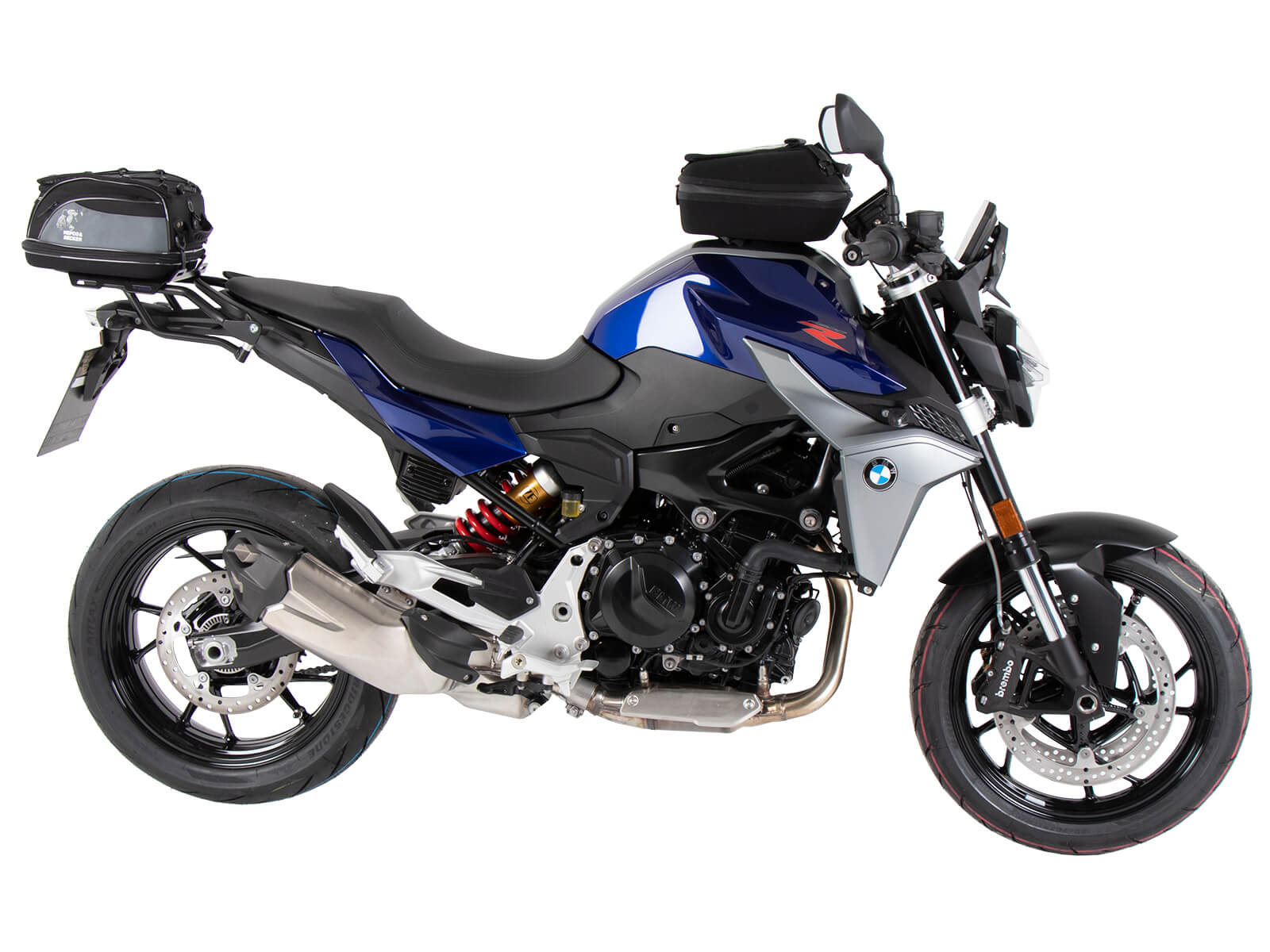 Flangia per aggancio borsa da serbatoio sulla moto BMW F 900 R dal 2025. Hepco & Becker 5166550 00 01 aggancio tankring basic bmw F 900 R dal 2025.