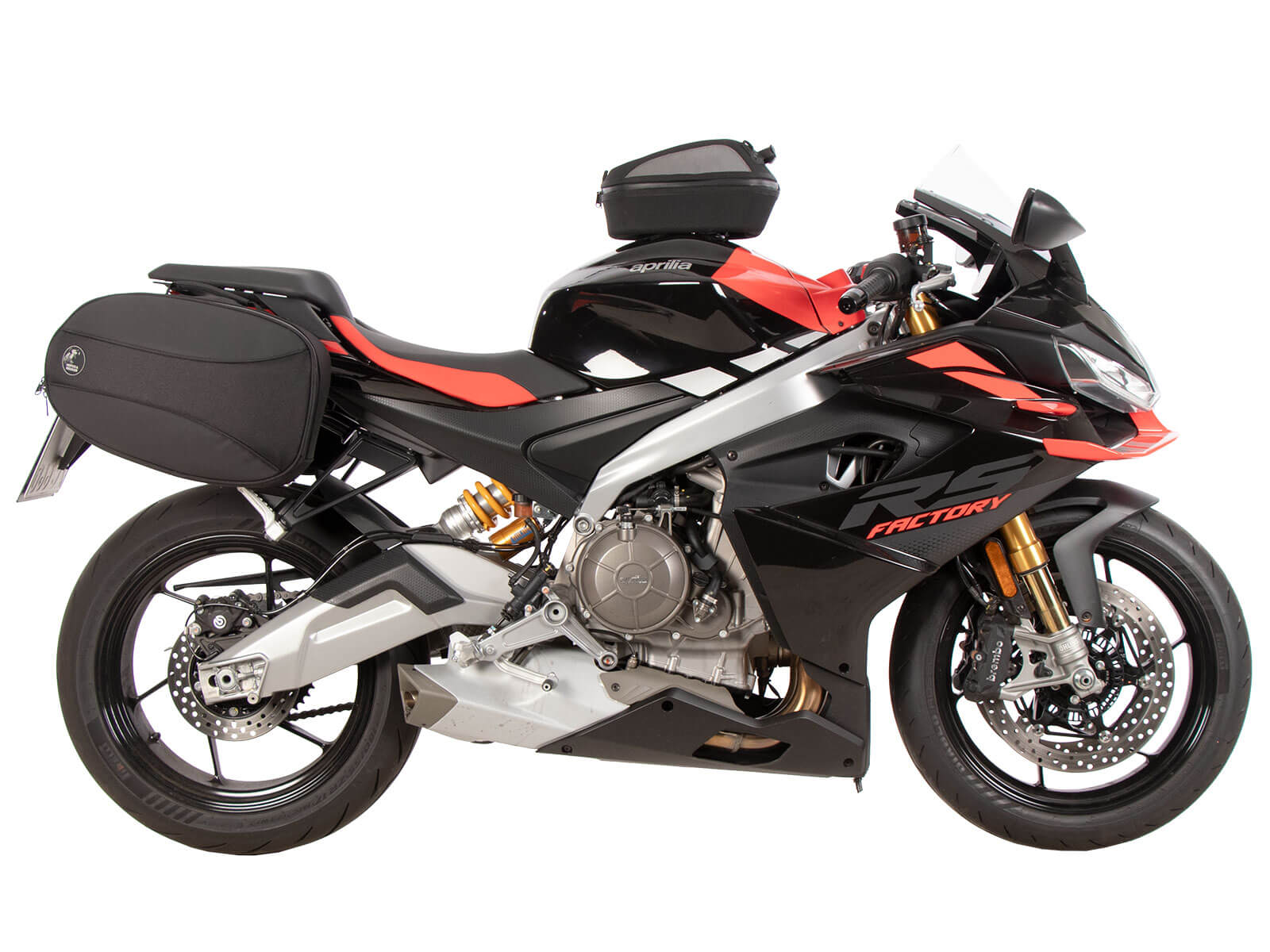 Coppia di borse laterali per Aprilia RS 660 dal 2025 Factory.
