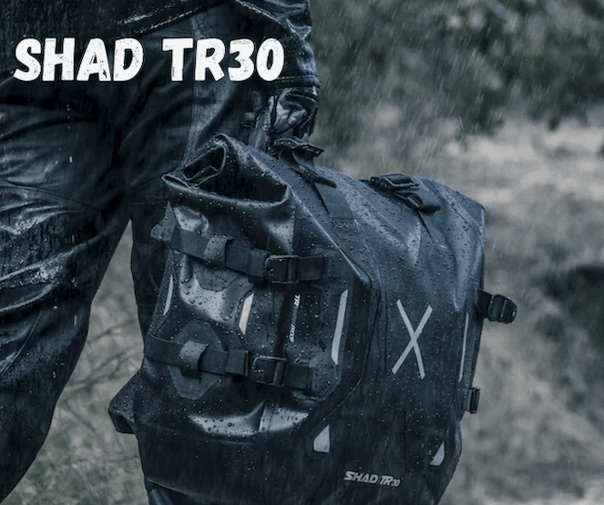 Shad TR30 borse moto laterali impermeabili.