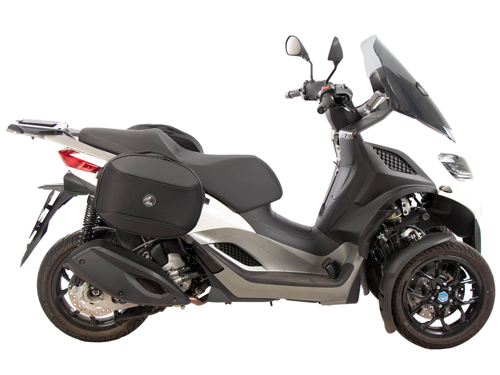 Borse Hepco Street laterali per Piaggio MP3 310. hepco & Becker 6307674 00 01 C-Bow telaietti porta borse laterali per lo scooter 3 ruote Mp3 310