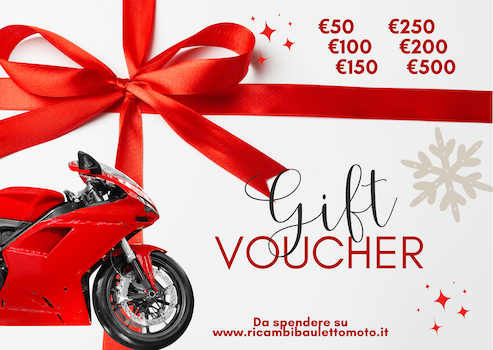 Card regalo accessori moto.