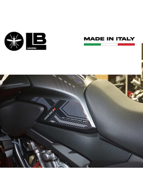 Honda CB 500 X dal 2022 coppia di adesivi Labelbike 7438641577002 Labelbike adesivi protezioen laterale serbatoio honda CB500X dal 2022