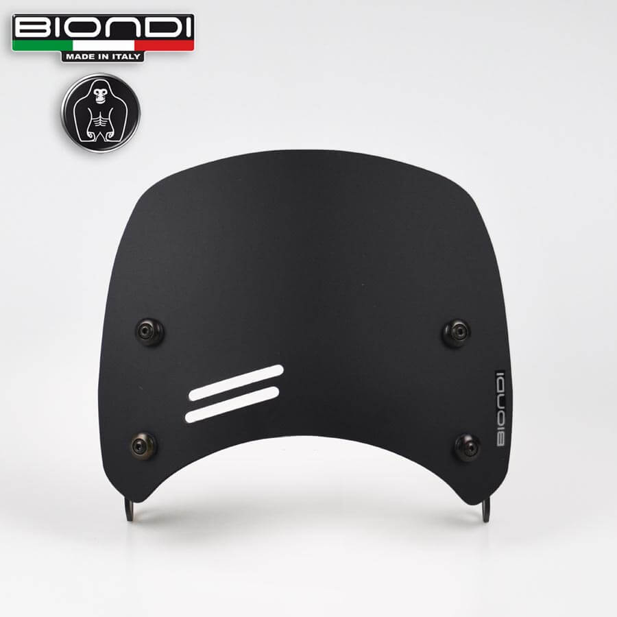 Cupolino basso nero per Royal Enfield Super Meteor 650.