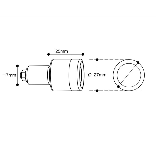 Dimensioni antivibranti Barracuda N1000.