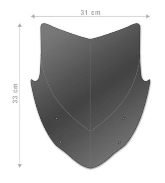 Cuplino Barracuda Aerosport per la moto CFMoto 800NK.