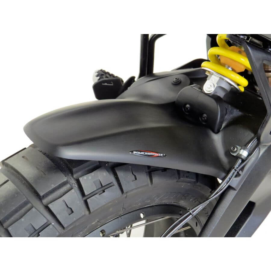 Ducati DesertX parafango posteriore Powerbronze nero opaco.