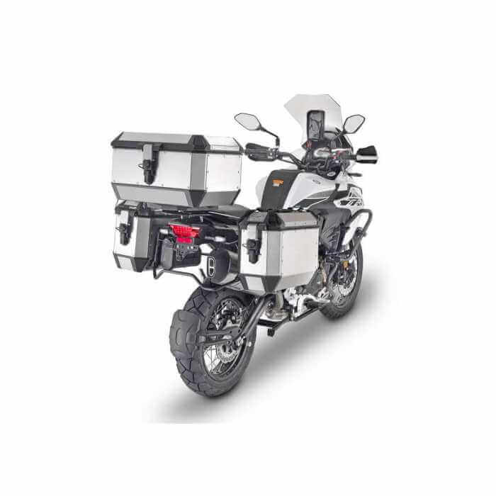 Bauletto Givi Trekker Alaska ALA56A montato su moto