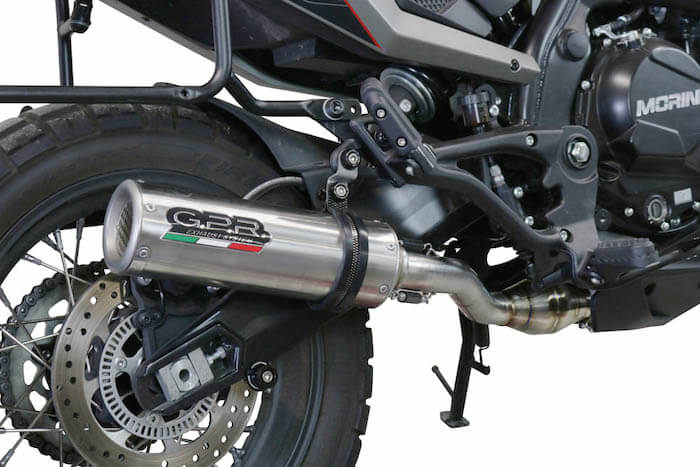 Moto Morini XCape 650 scarico GPR M3 Inox MO.6.CAT.M3.INOX