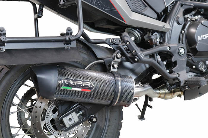 GPR MO.6.CAT.M3.INOX scarico omologato m3 Inox per Moto Morini X-Cape 650