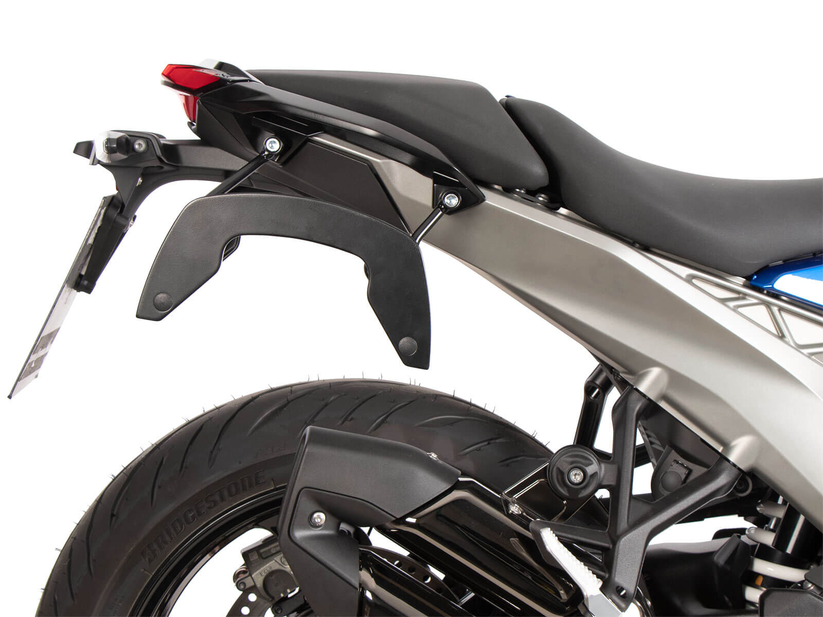 Telaietti porta bortse laterali C-BOW Hepco & Becker per la moto BMW R 1300 R.
