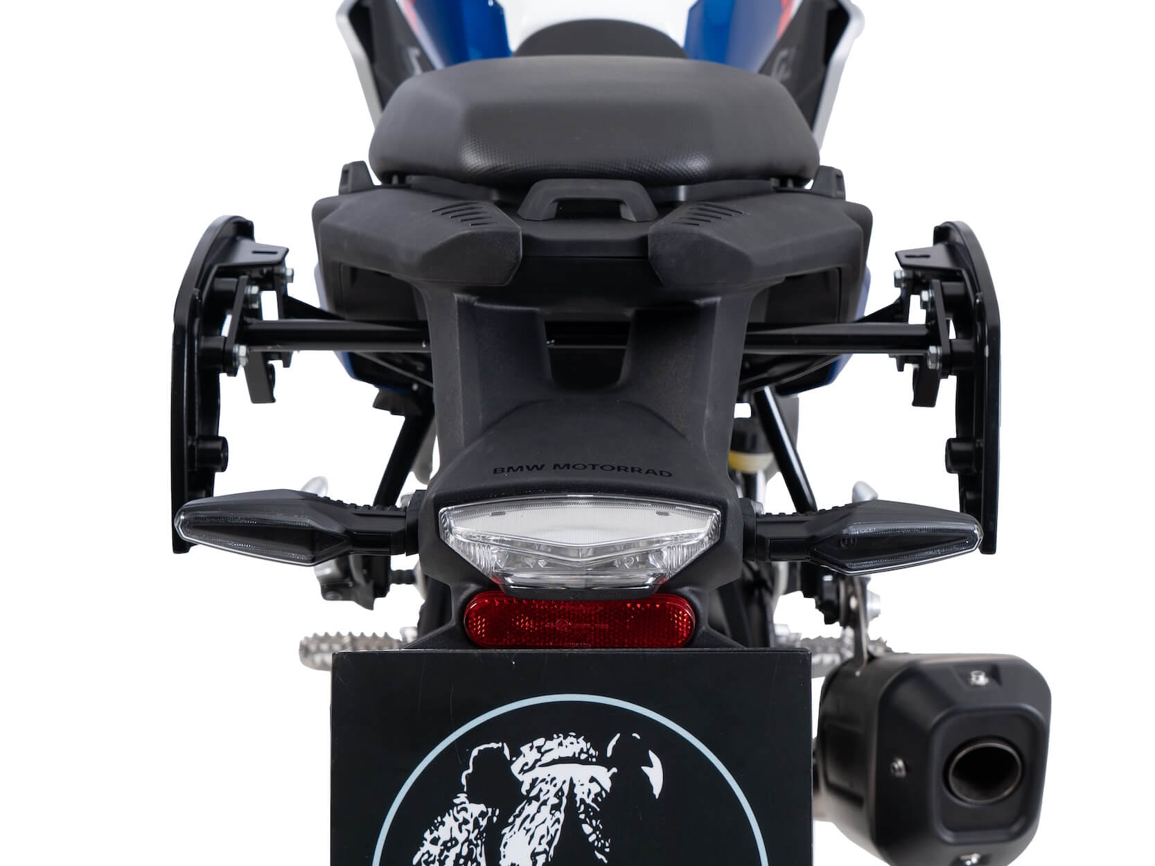 Coppia di telaietti Hepco & Becker C-Bow per la moto BMW F 450 GS dal 2026. Ingombro telaietti C-Bow sulla moto BMW F 450 GS dal 2026.