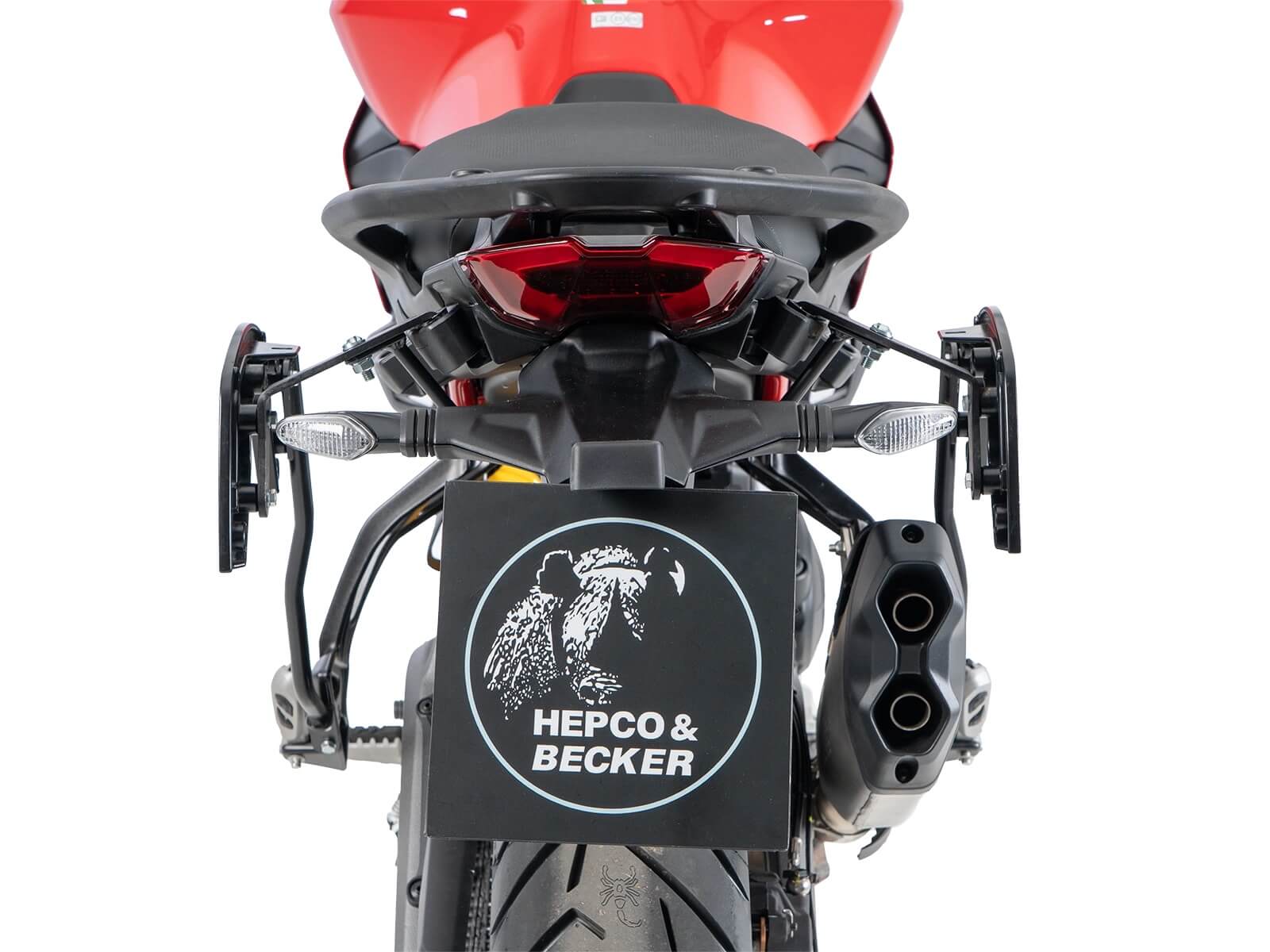 Telaietti laterali C-Bow per Ducati Multistrada V2 / S Hepco & Becker 6307679 00 01