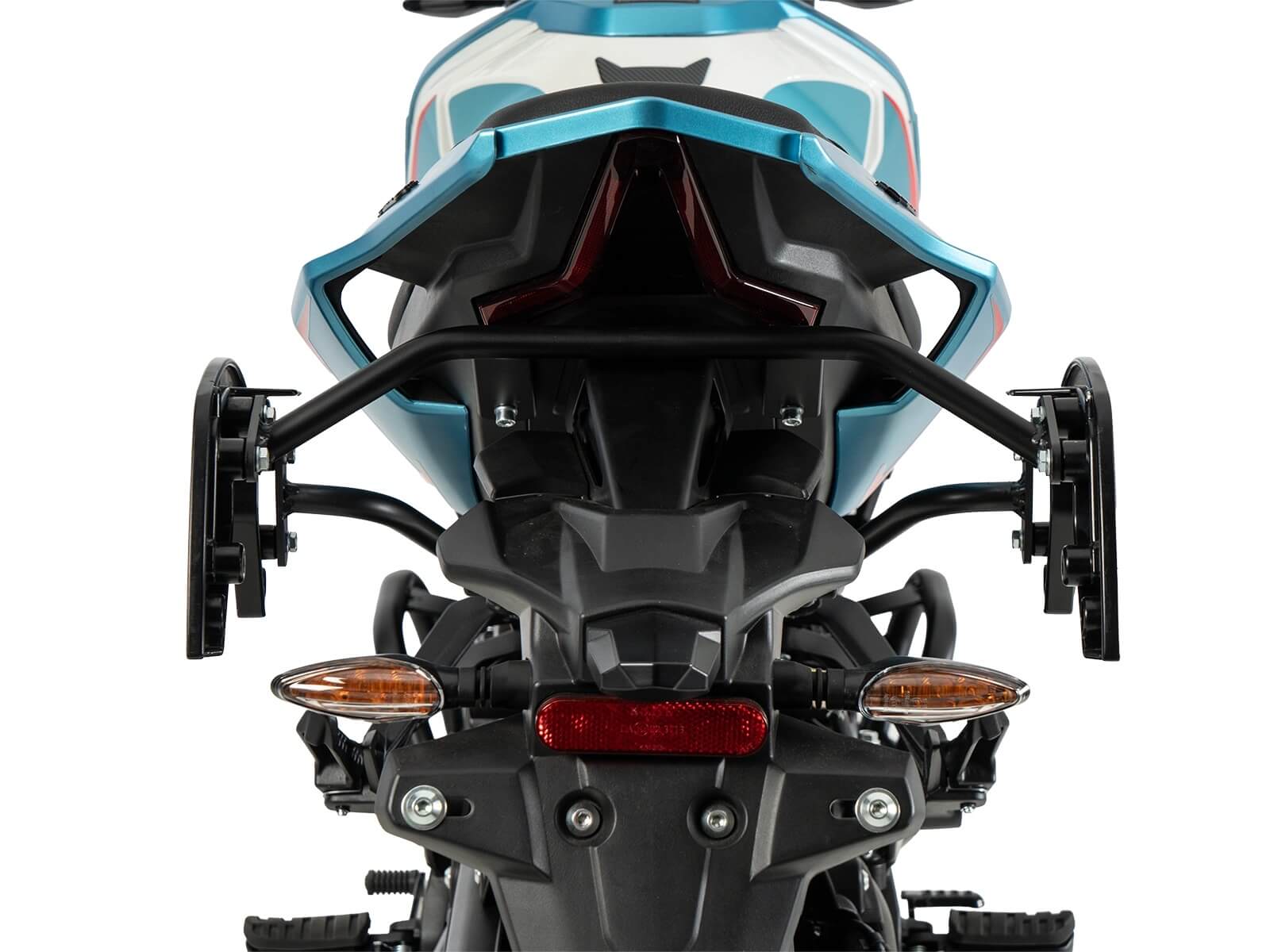 Telaietti porta borse e valigie laterali per Brivido 125 R. Telaietti laterali C-Bow per Voge Brivido 125R Hepco & Becker 6307712 00 01