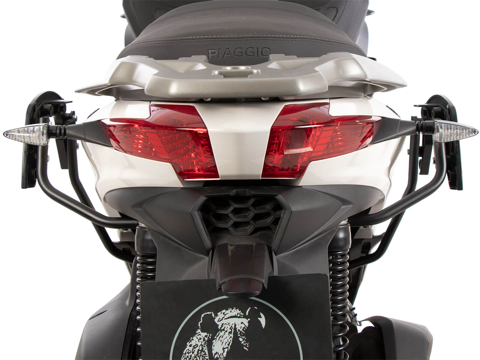 Telaietti Piaggio MP3 310. hepco & Becker 6307674 00 01 C-Bow coppia di telaietti porta borse laterali Mp3 310