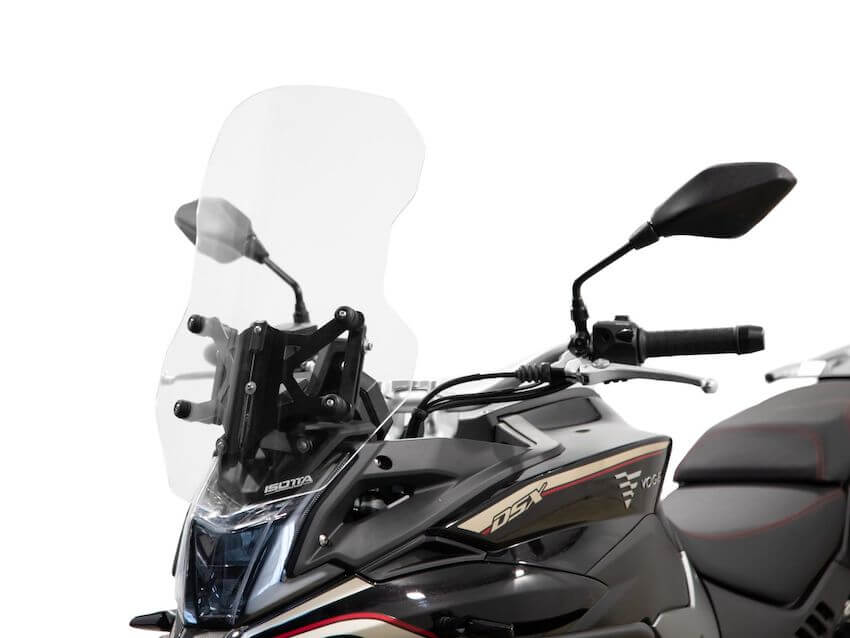 Cuplino medio trasparente per la moto Valico 500 dal 2021 Isotta SC751-T.