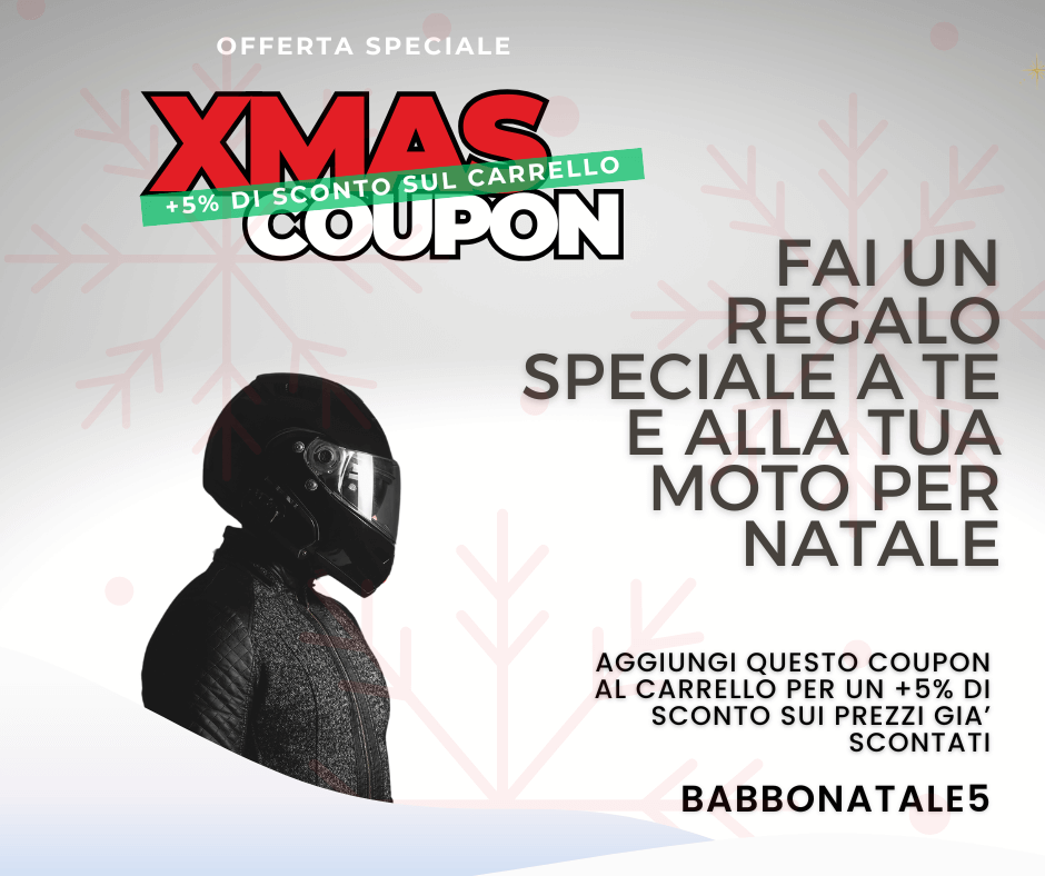 Codice sconto accessori moto Black Friday 2024.